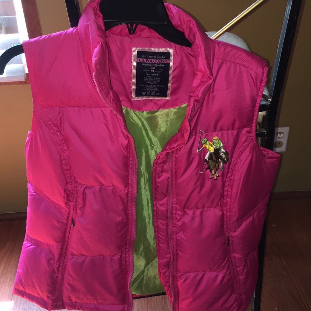 Polo Puffer Zip Up Vest